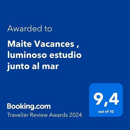Maite , Luminoso Estudio Junto Al Mar Apartment